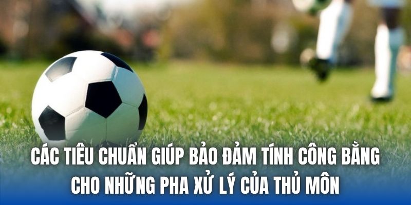 Các tiêu chuẩn giúp bảo đảm tính công bằng cho những pha xử lý của thủ môn
