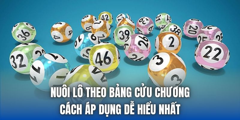 Nuôi Lô Theo Bảng Cửu Chương - Cách Áp Dụng Dễ Hiểu Nhất